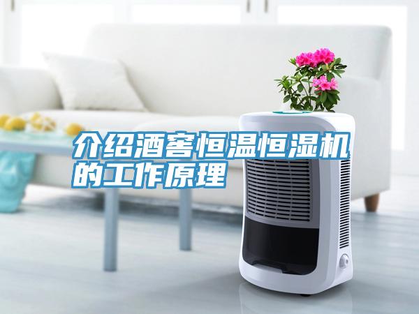 介紹酒窖恒溫恒濕機的工作原理
