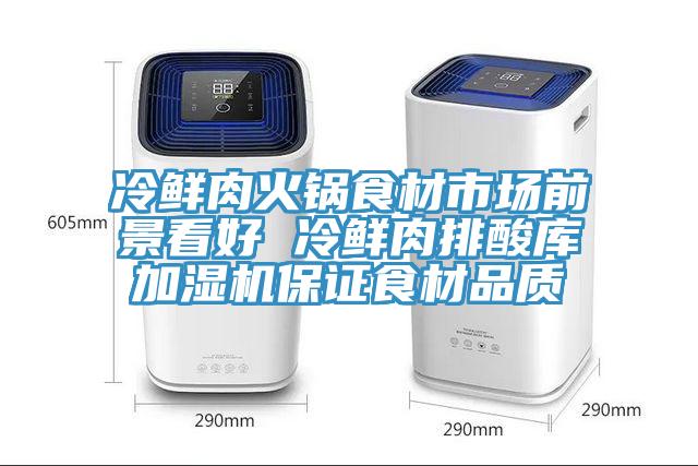 冷鮮肉火鍋食材市場前景看好 冷鮮肉排酸庫加濕機保證食材品質