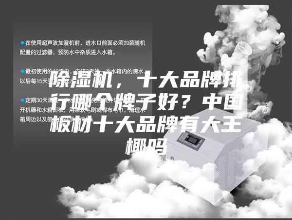 除濕機，十大品牌排行哪個牌子好？中國板材十大品牌有大王椰嗎