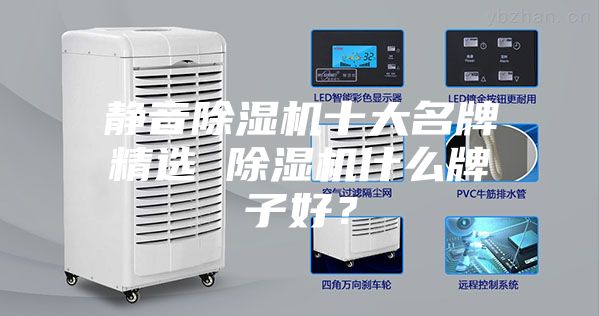 靜音除濕機十大名牌精選 除濕機什么牌子好？